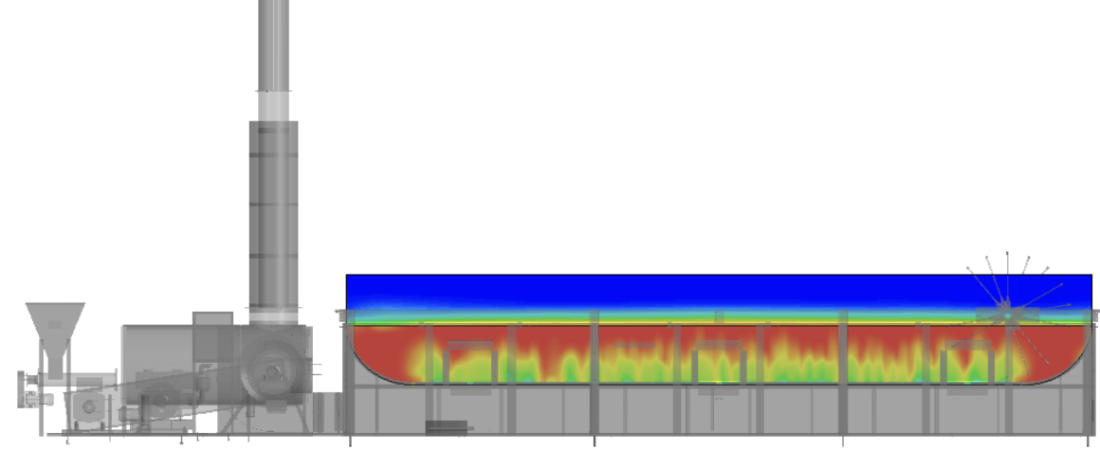 Thermal-Hydraulic Evaluation of Fluidized Bed Dryers in Food Processing Through Computational Fluid Dynamics